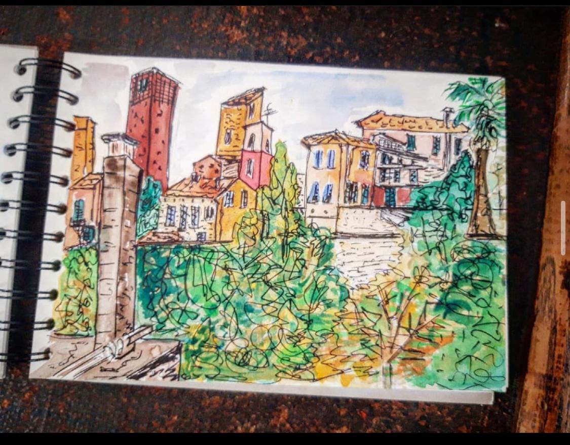 Mini Appartamento "Il Nido Del Picchio" Асколи Пичено Екстериор снимка